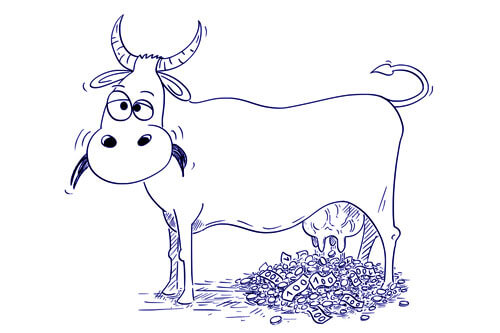 Milking the client